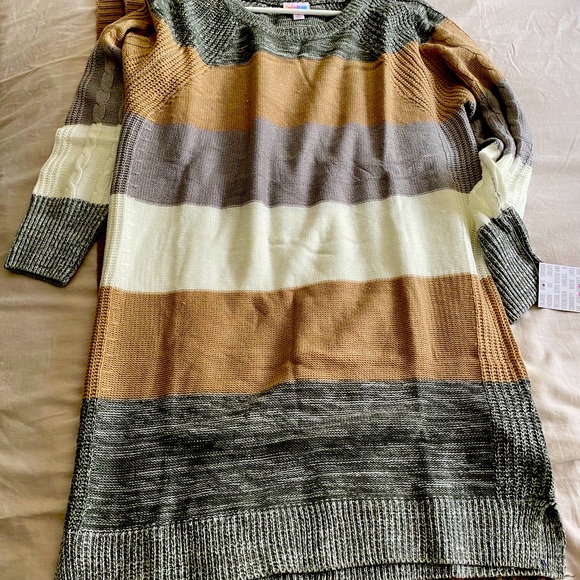 Lauren Striped Sweater Dress 